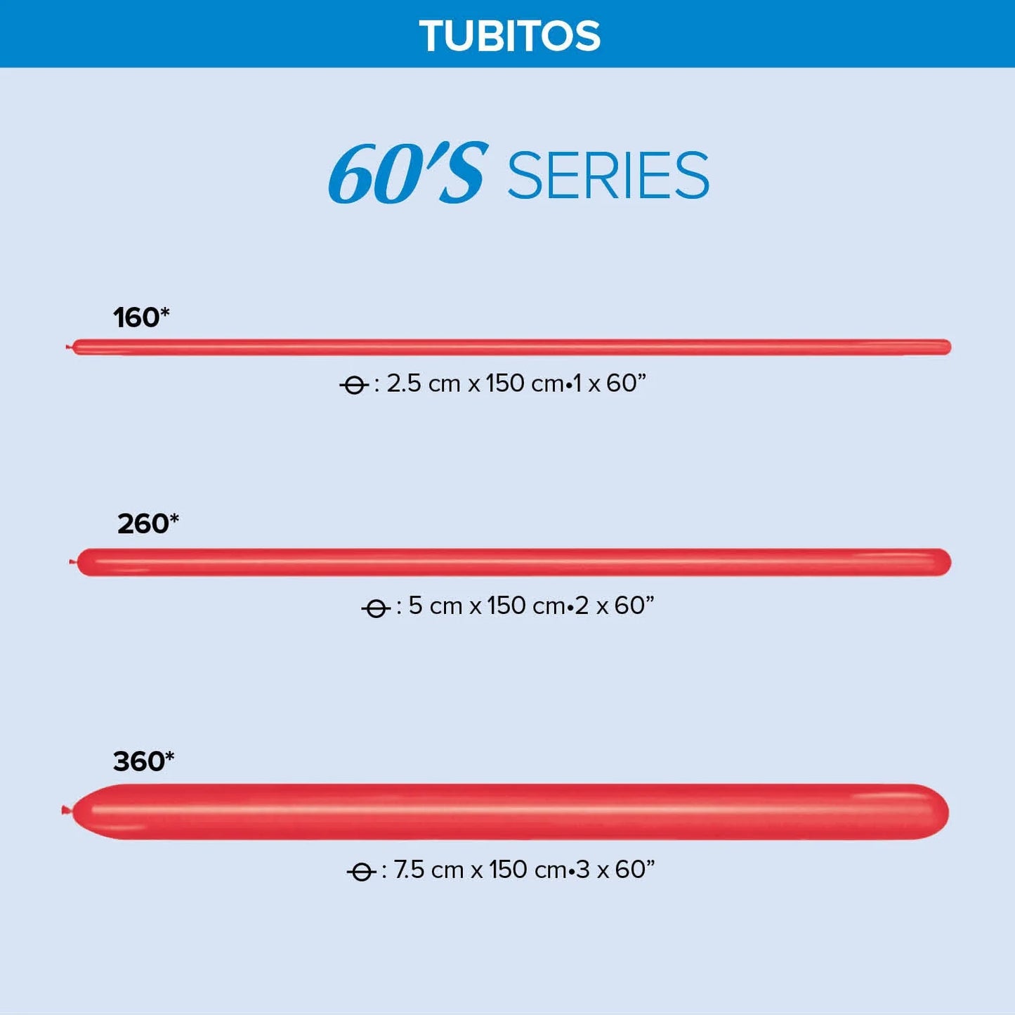 GLOBO LATEX TUBITO FASHION SURTIDO VINTAGE