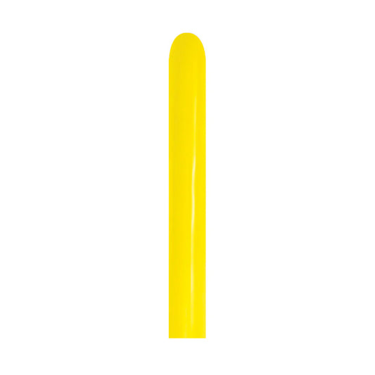GLOBO LATEX TUBITO FASHION AMARILLO