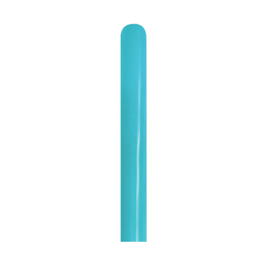 GLOBO LATEX TUBITO FASHION AZUL CARIBE