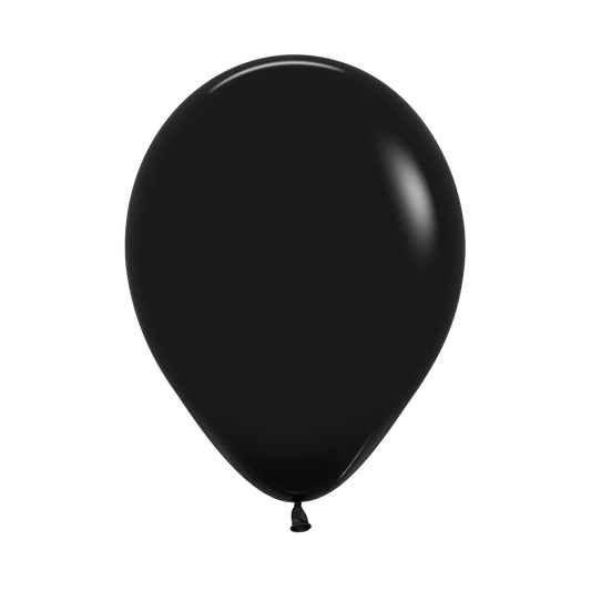 GLOBO LATEX REDONDO FASHION NEGRO