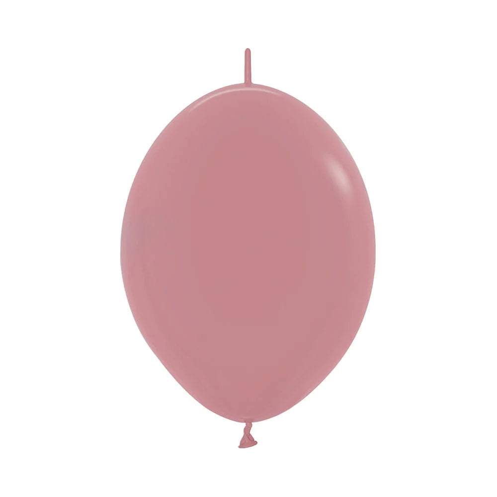 GLOBO LATEX LINK-O-LOON® FASHION PALO DE ROSA