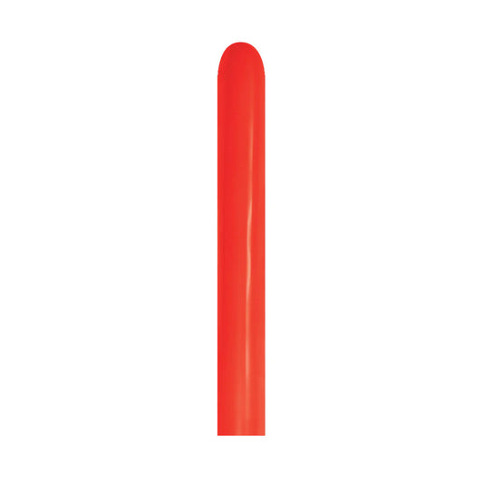 GLOBO LATEX TUBITO FASHION ROJO
