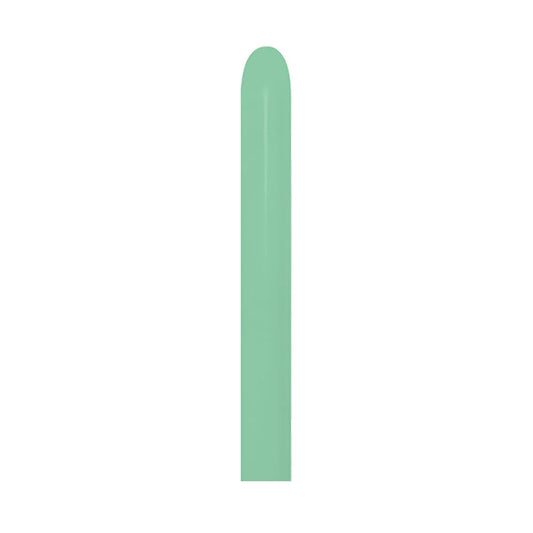 GLOBO LATEX TUBITO FASHION VERDE MENTA
