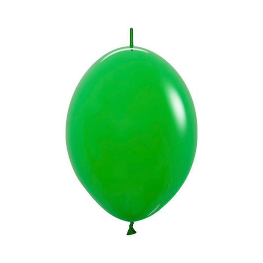GLOBO LATEX LINK-O-LOON® FASHION VERDE TREBOL