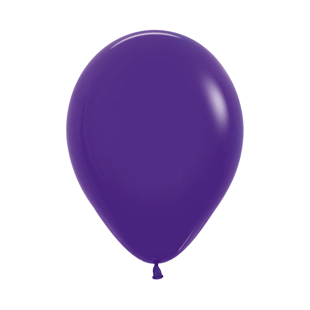 GLOBO LATEX REDONDO FASHION VIOLETA