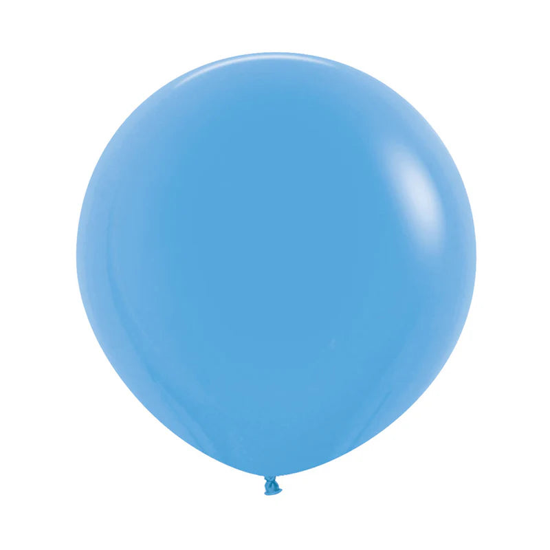 GLOBO LATEX REDONDO FASHION AZUL
