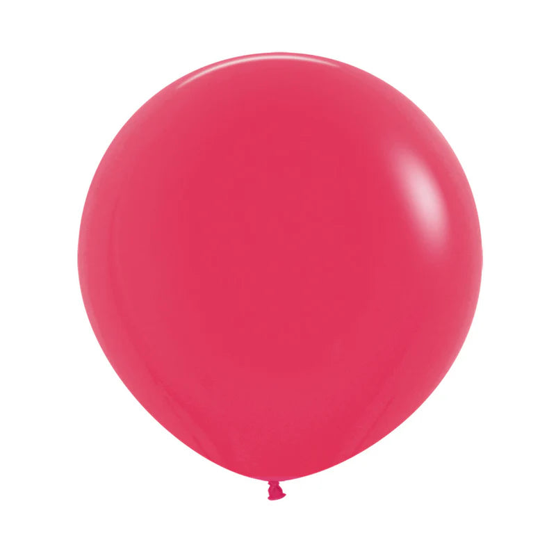 GLOBO LATEX REDONDO FASHION FRAMBUESA