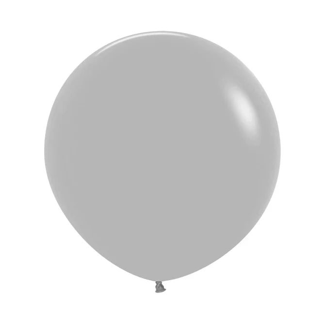 GLOBO LATEX REDONDO FASHION GRIS