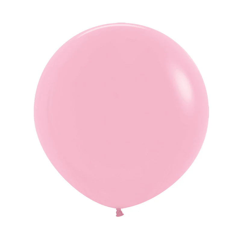 GLOBO LATEX REDONDO FASHION ROSADO