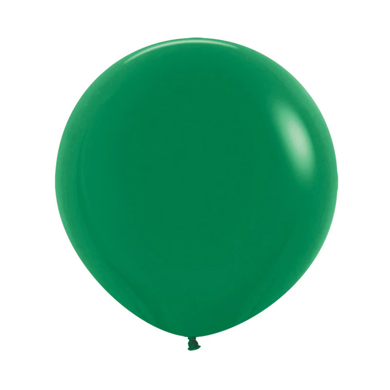 GLOBO LATEX REDONDO FASHION VERDE SELVA
