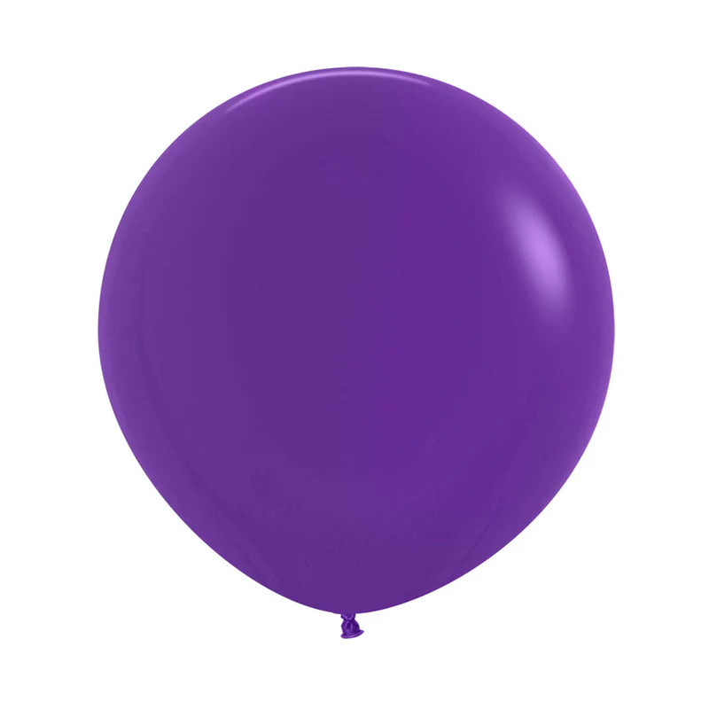 GLOBO LATEX REDONDO FASHION VIOLETA