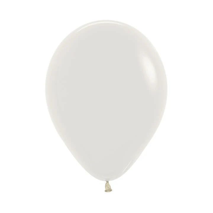 GLOBO LATEX REDONDO PASTEL DUSK CREMA