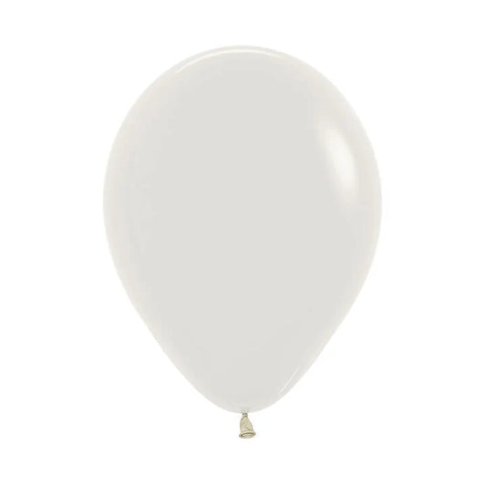 GLOBO LATEX REDONDO PASTEL DUSK CREMA
