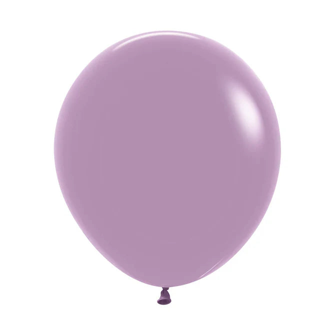 GLOBO LATEX REDONDO PASTEL DUSK LAVANDA