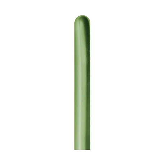 GLOBO LATEX TUBITO REFLEX VERDE LIMA