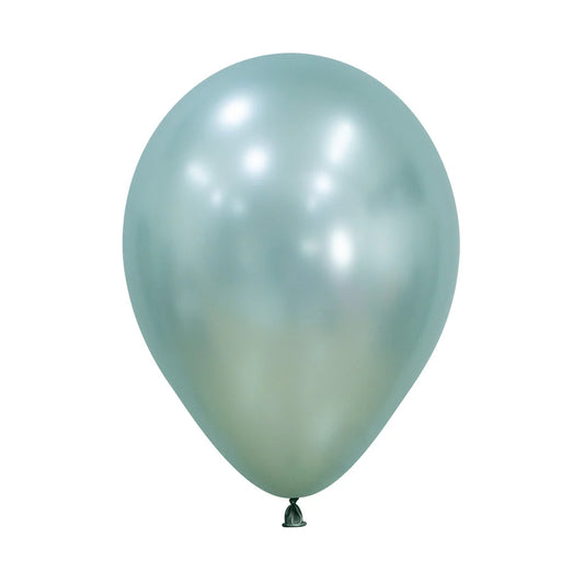 GLOBO LATEX REDONDO SILK VERDE MENTA
