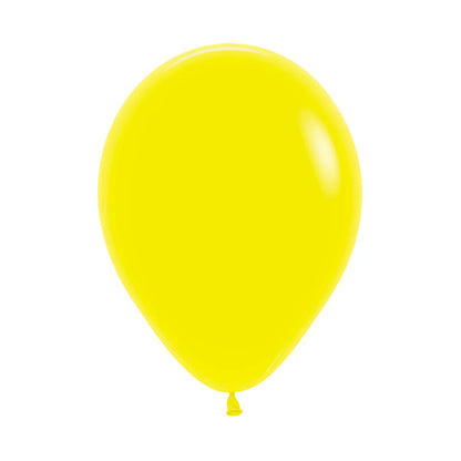 GLOBO LATEX REDONDO FASHION AMARILLO