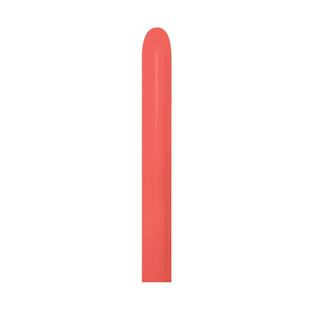 GLOBO LATEX TUBITO FASHION CORAL