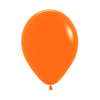 GLOBO LATEX REDONDO FASHION NARANJA