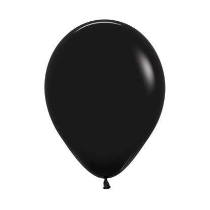 GLOBO LATEX REDONDO FASHION NEGRO