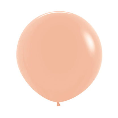 GLOBO LATEX REDONDO FASHION DURAZNO