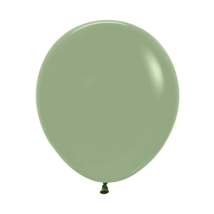 GLOBO LATEX REDONDO FASHION EUCALIPTO