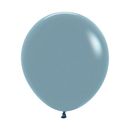 GLOBO LATEX REDONDO PASTEL DUSK AZUL