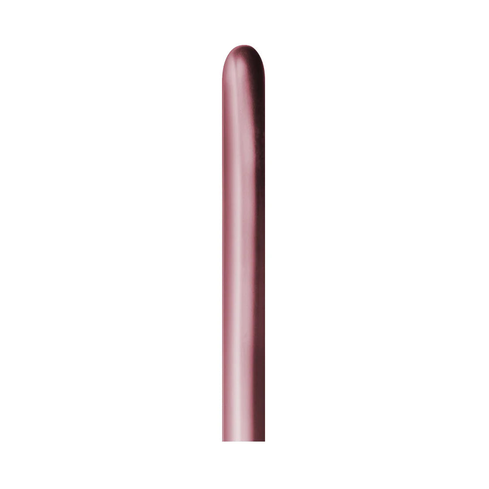 GLOBO LATEX TUBITO REFLEX ROSADO