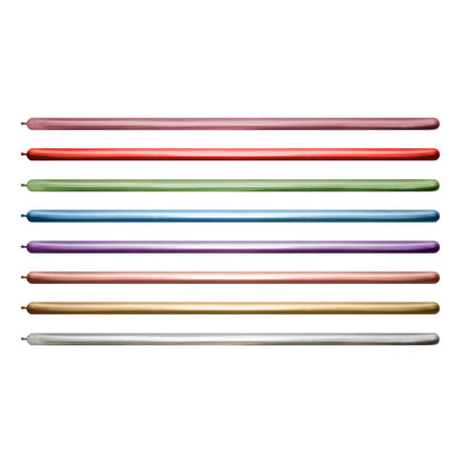 GLOBO LATEX TUBITO REFLEX SURTIDO